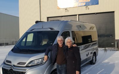 1e nieuwe camper van 2019 uitgeleverd.