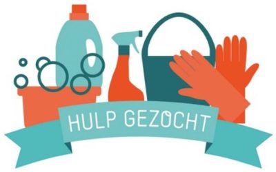 Vacature schoonmaakhulp.