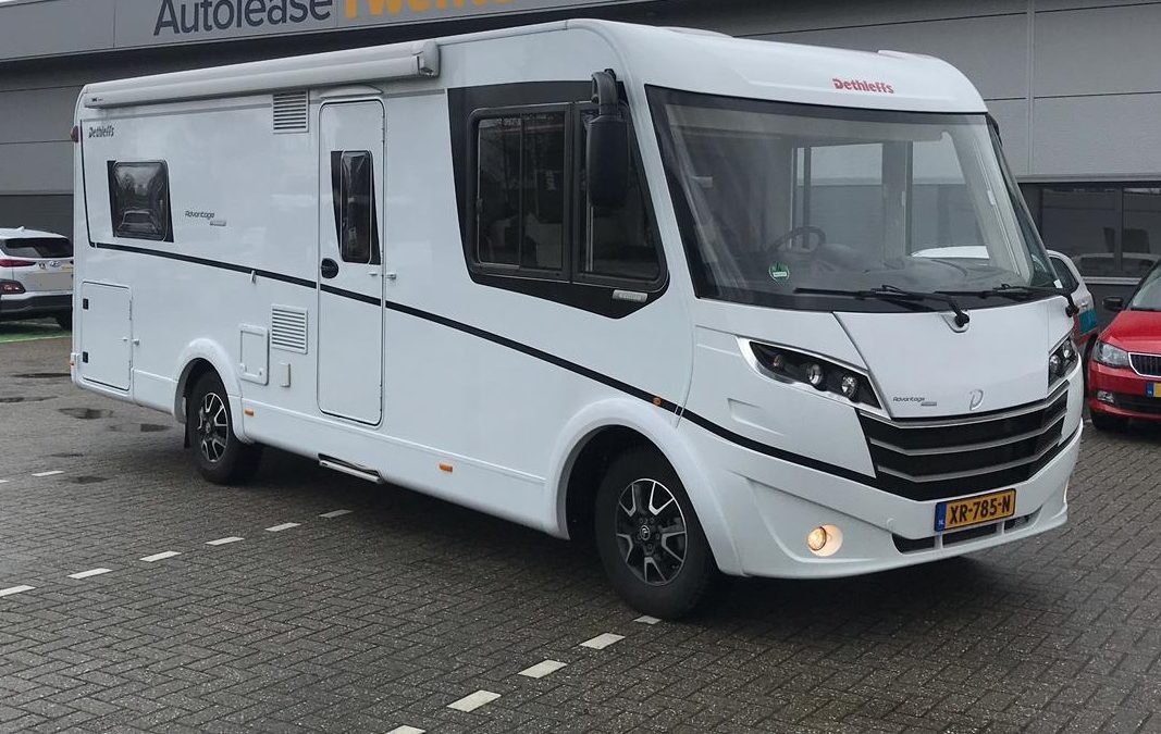 Nieuwe Dethleffs is binnen.